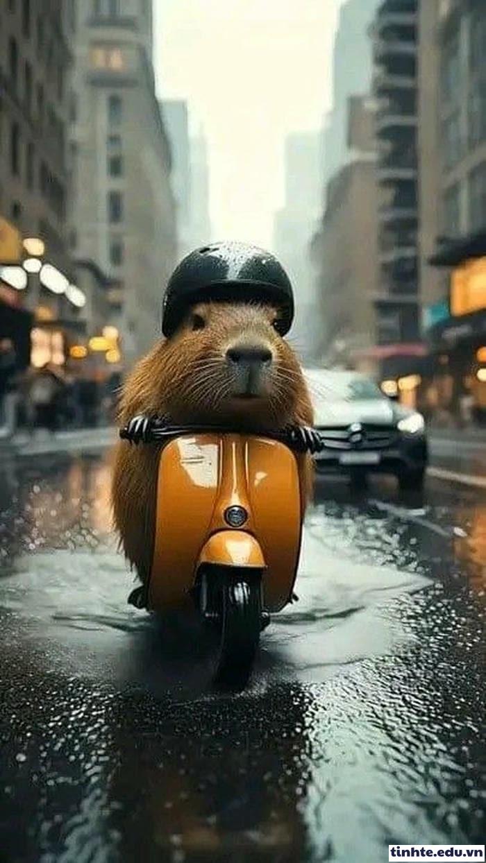 Meme Capybara biểu cảm lạnh