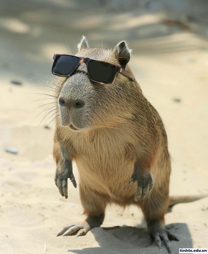 Meme Capybara cute hài hước