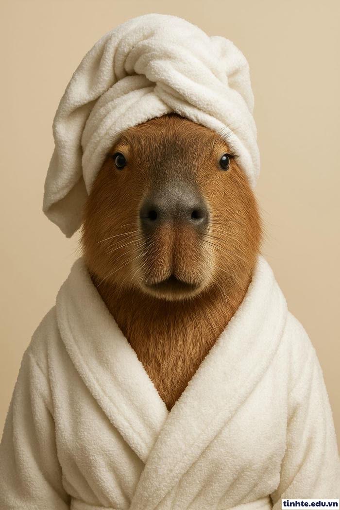 Meme Capybara dễ thương
