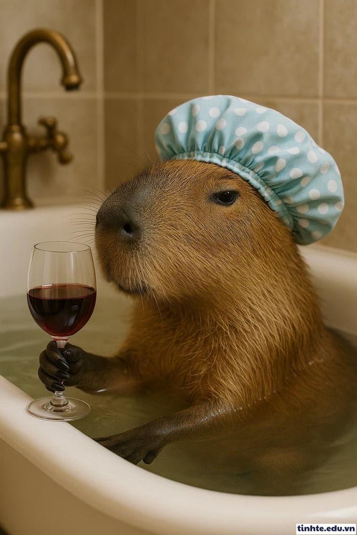 Meme Capybara hài hước