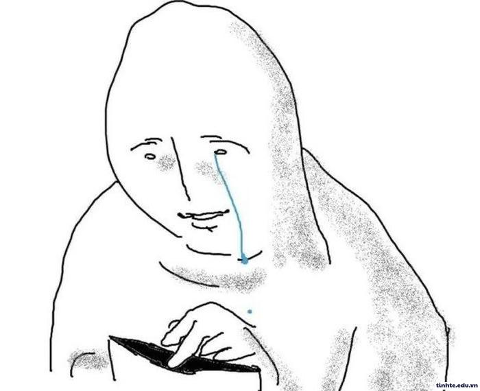 Meme hết tiền khóc ròng