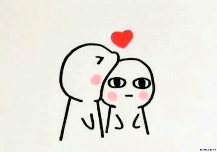 Meme tình yêu phổ biến mạng