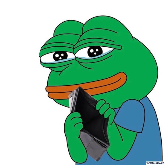 Meme ví trống rỗng