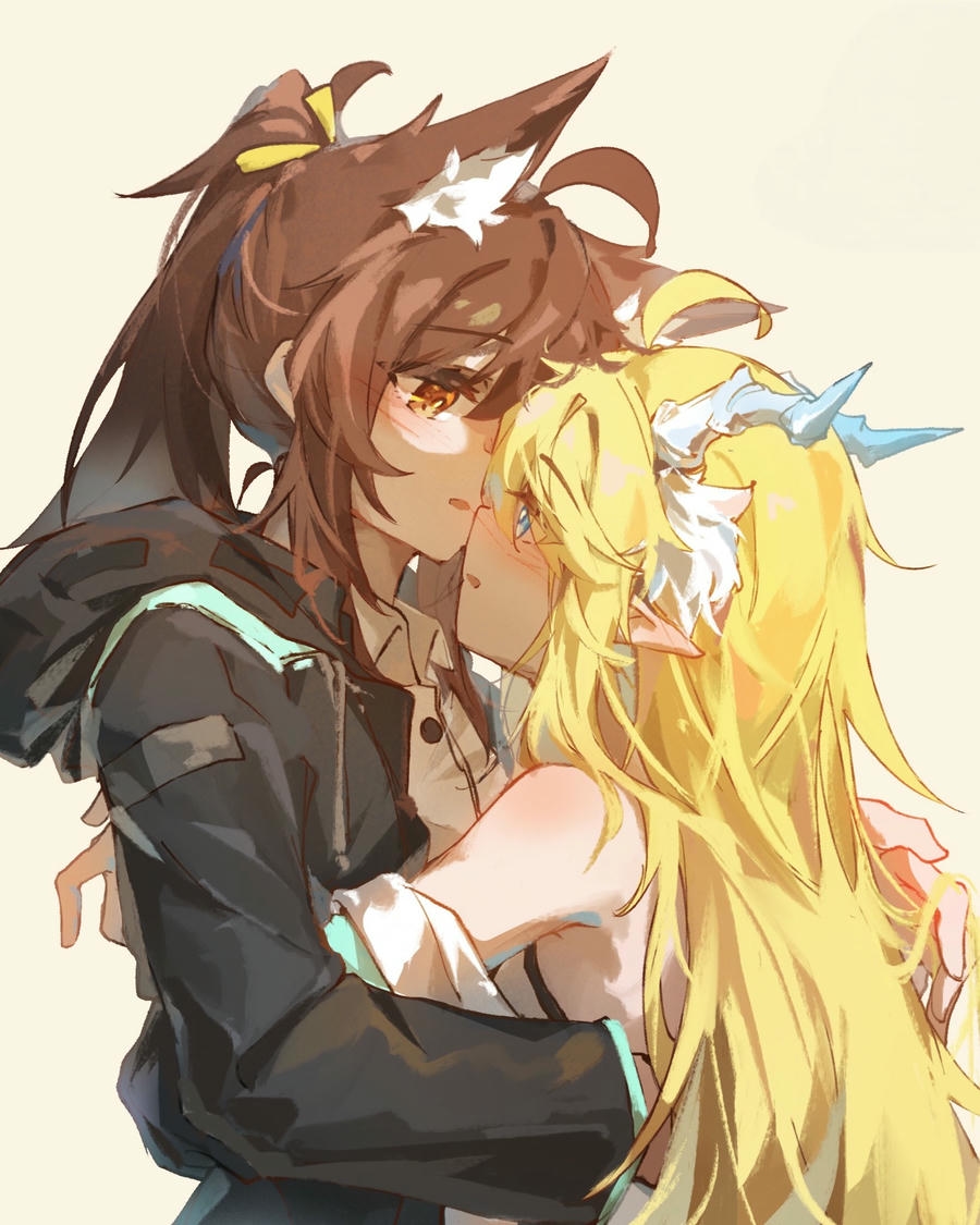 ảnh anime bách hợp nghệ thuật chill