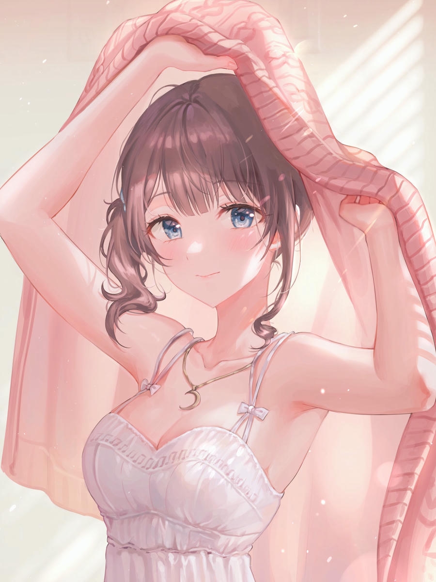 ảnh anime girl nhìn nghiêng