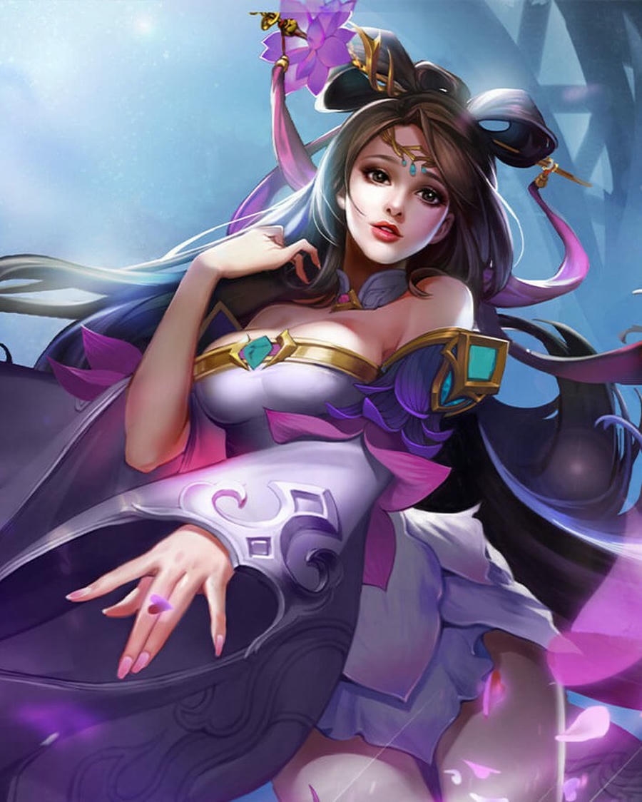 ảnh anime girl tông pastel