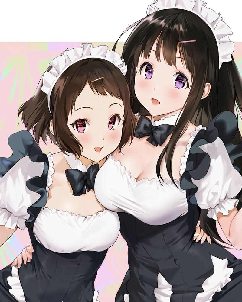 ảnh anime hầu gái chill nhẹ nhàng