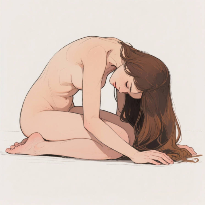 ảnh anime nữ sexy ngồi trên ghế