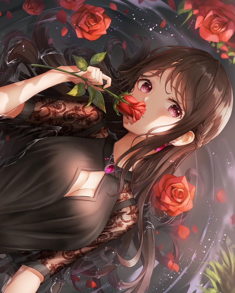 ảnh cô gái anime dễ thương