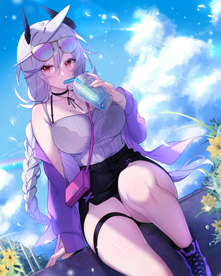 ảnh cô gái anime fantasy