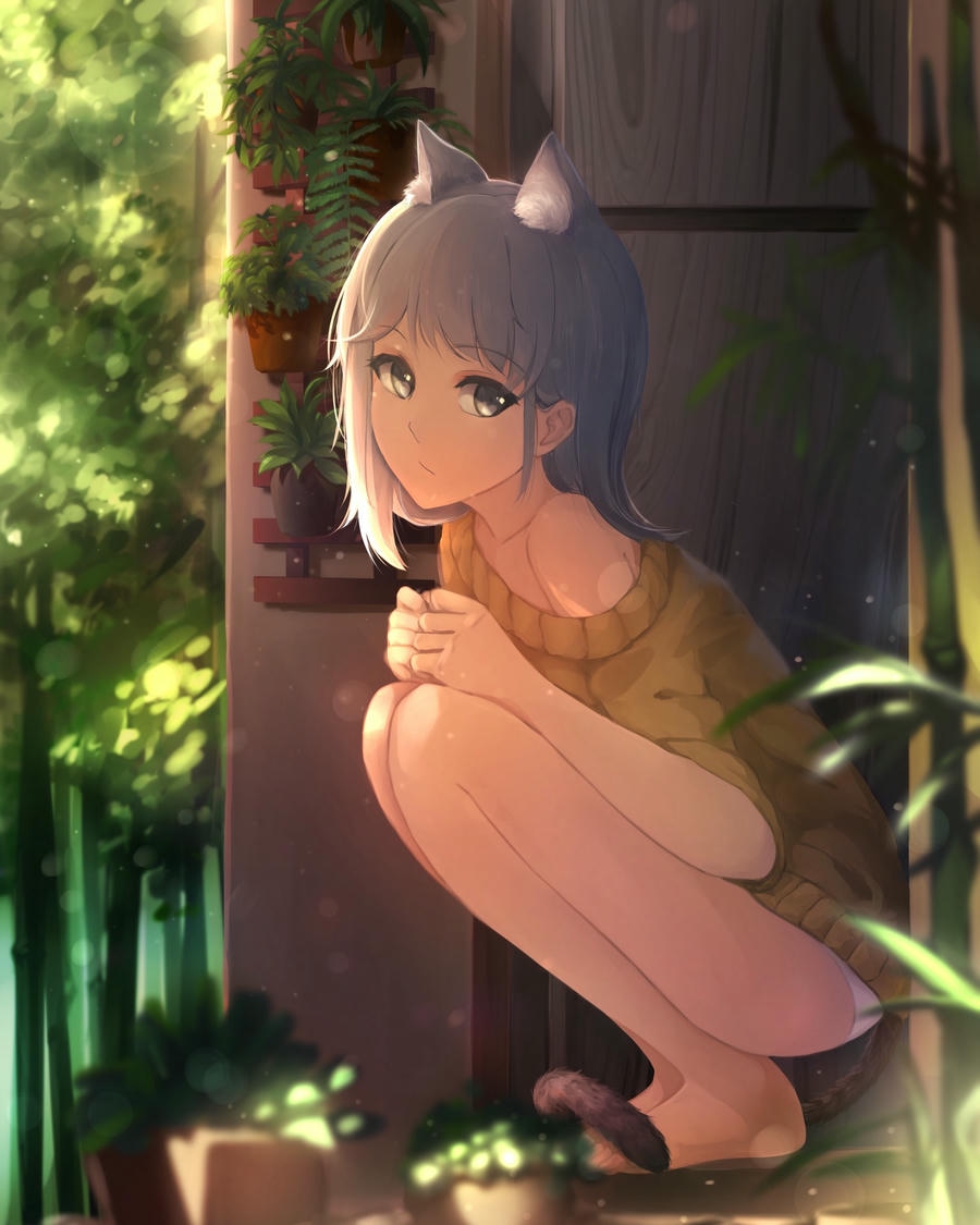 ảnh cô gái anime hiện đại