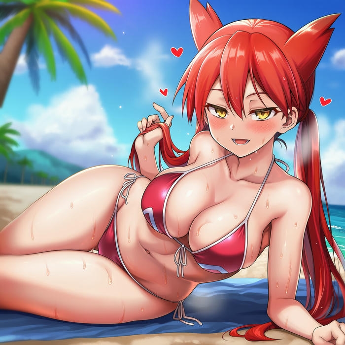 ảnh gái anime bikini khêu gợi