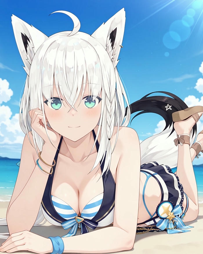 ảnh gái anime bikini môi gợi cảm