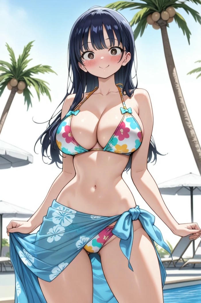 ảnh gái anime bikini quyến rũ