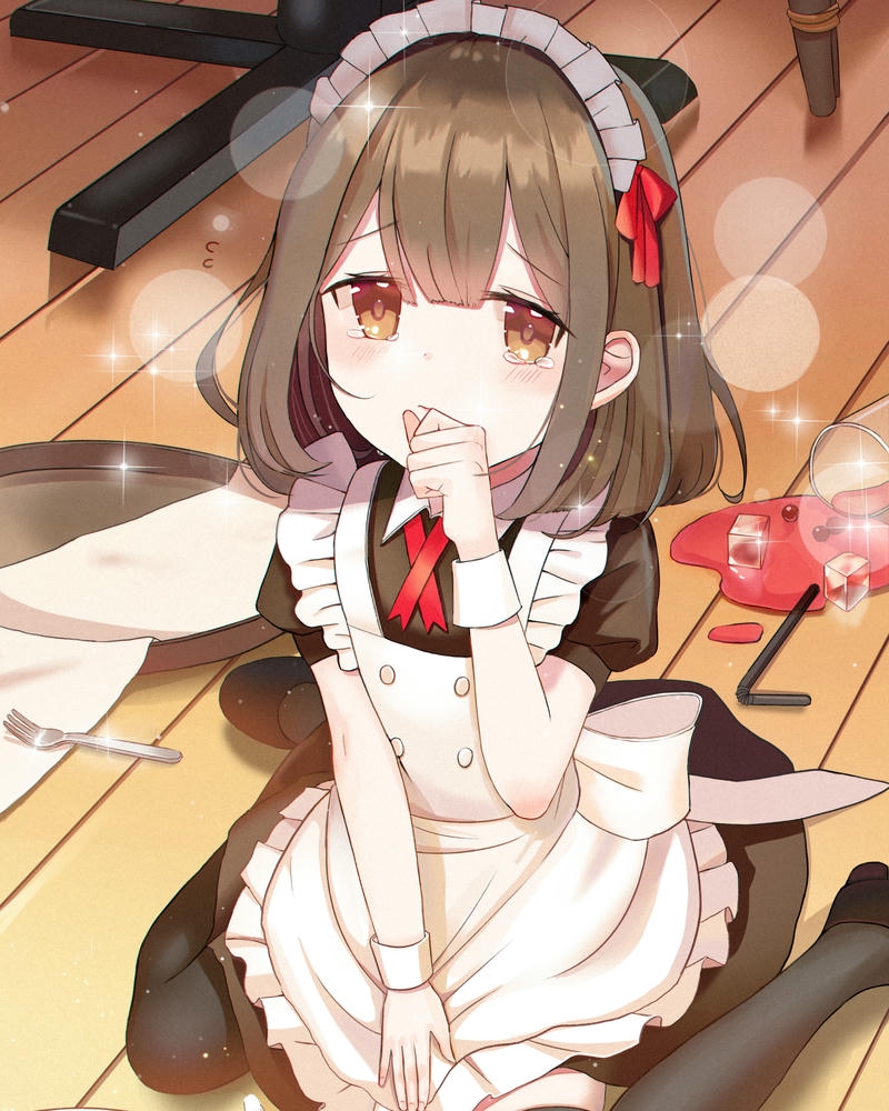 ảnh hầu gái anime đáng yêu rực rỡ