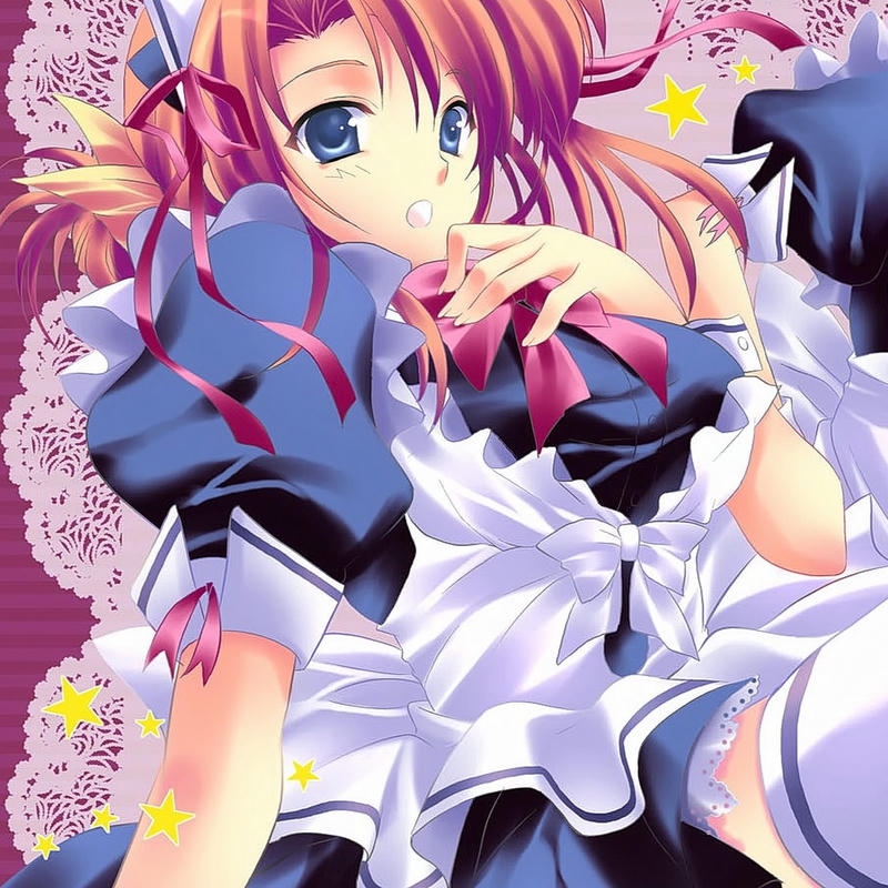 ảnh hầu gái anime nổi bật đáng yêu