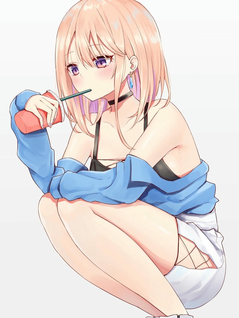 ảnh nữ anime quyến rũ ánh nhìn đầy cảm xúc