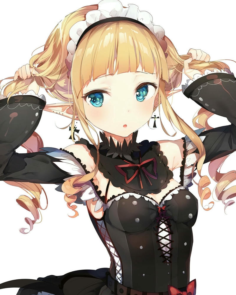 anime cute hầu gái ngọt ngào tinh tế