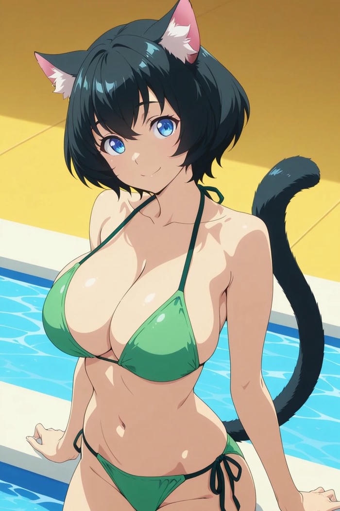 anime gái bikini kiểu y tá