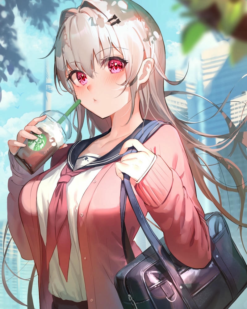 anime gái xinh to tròn trong game