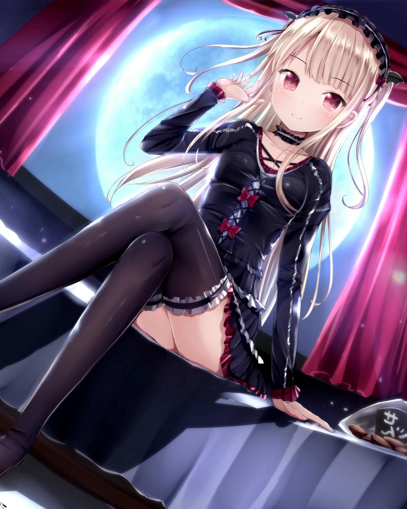 anime nữ ngầu quyến rũ trong tư thế mạnh mẽ