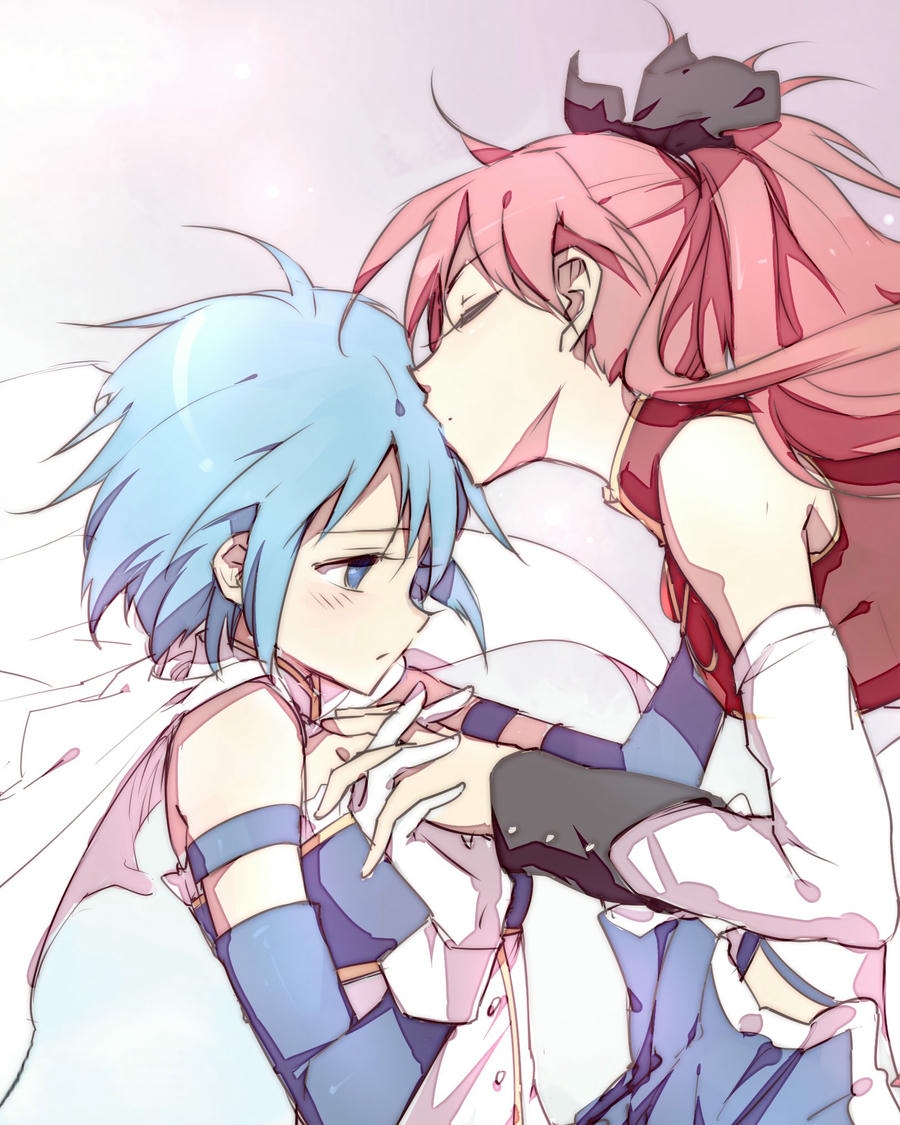 bách hợp anime ngắm hoa anh đào nở