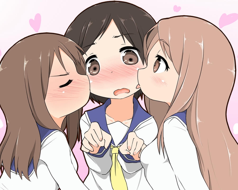 bách hợp anime nhẹ nhàng dưới mưa rơi