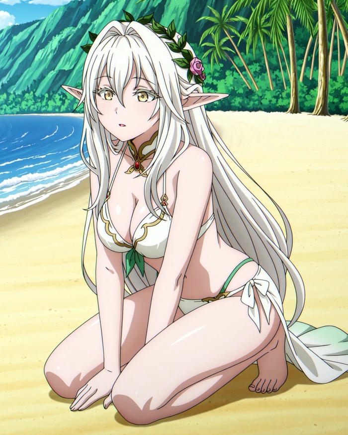 gái anime cute bikini mộng mơ