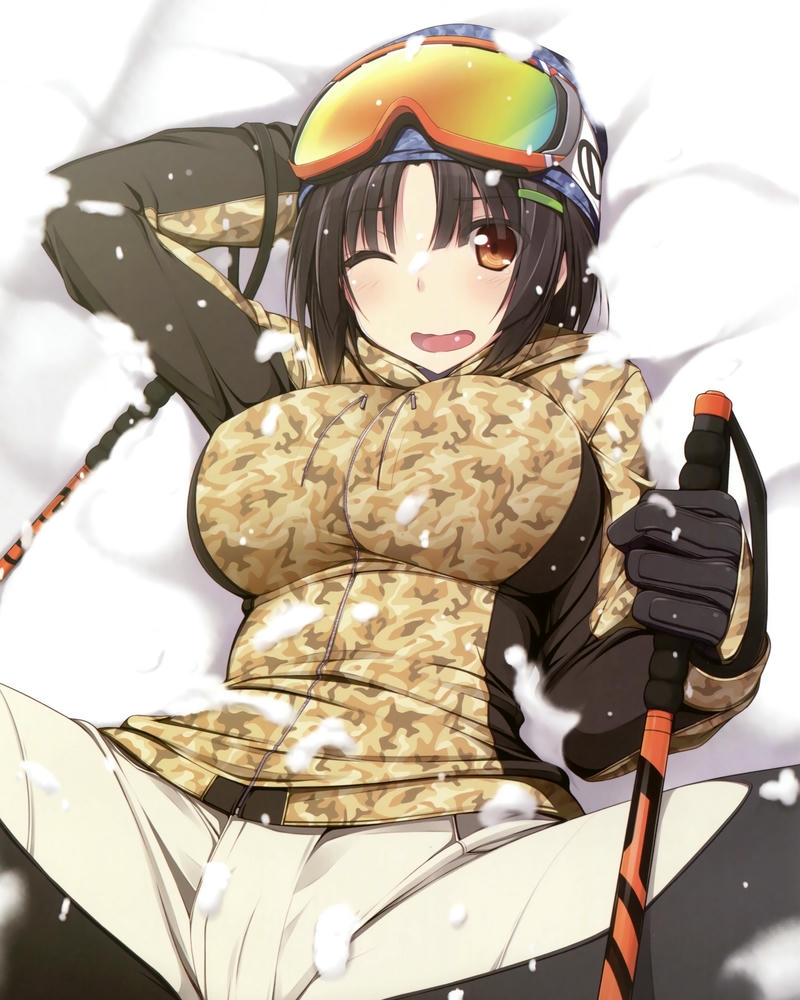 gái anime cute to tròn