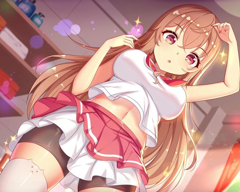 gái xinh anime to tròn thân hình