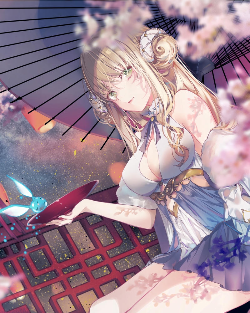 hình ảnh anime nữ quyến rũ với phong cách cổ điển