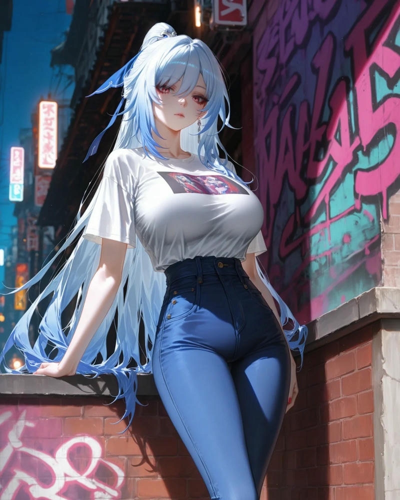 hình ảnh anime nữ quyến rũ xinh đẹp rạng rỡ