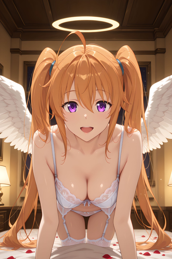 hình anime nữ tạo dáng nghệ thuật