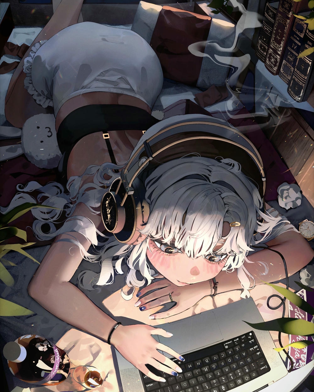 hình anime pastel dịu dàng hiếm