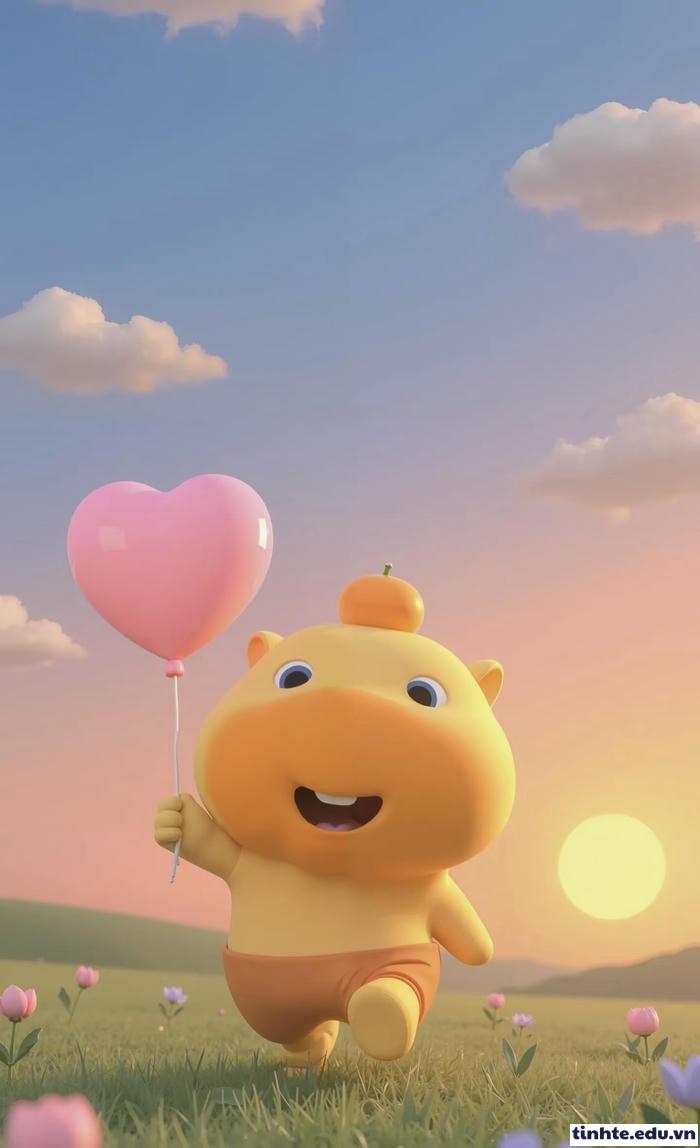 meme thả tim biểu cảm đáng yêu