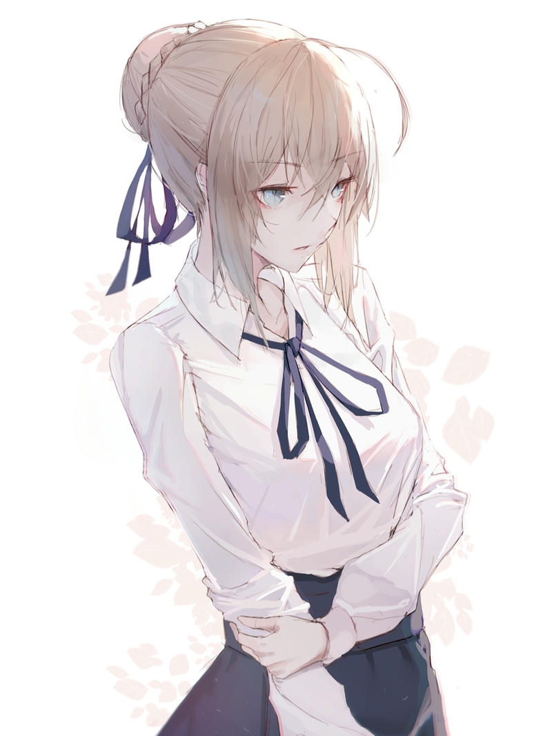 nữ anime quyến rũ cute nhẹ nhàng thanh lịch