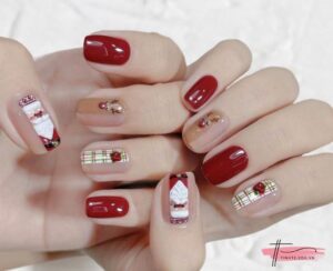 Tổng hợp 105+ mẫu nail Noel xinh xẻo mùa Giáng Sinh 2024