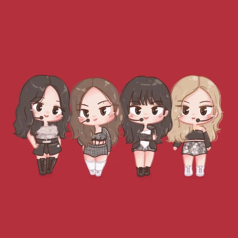 Ảnh Blackpink chibi cute