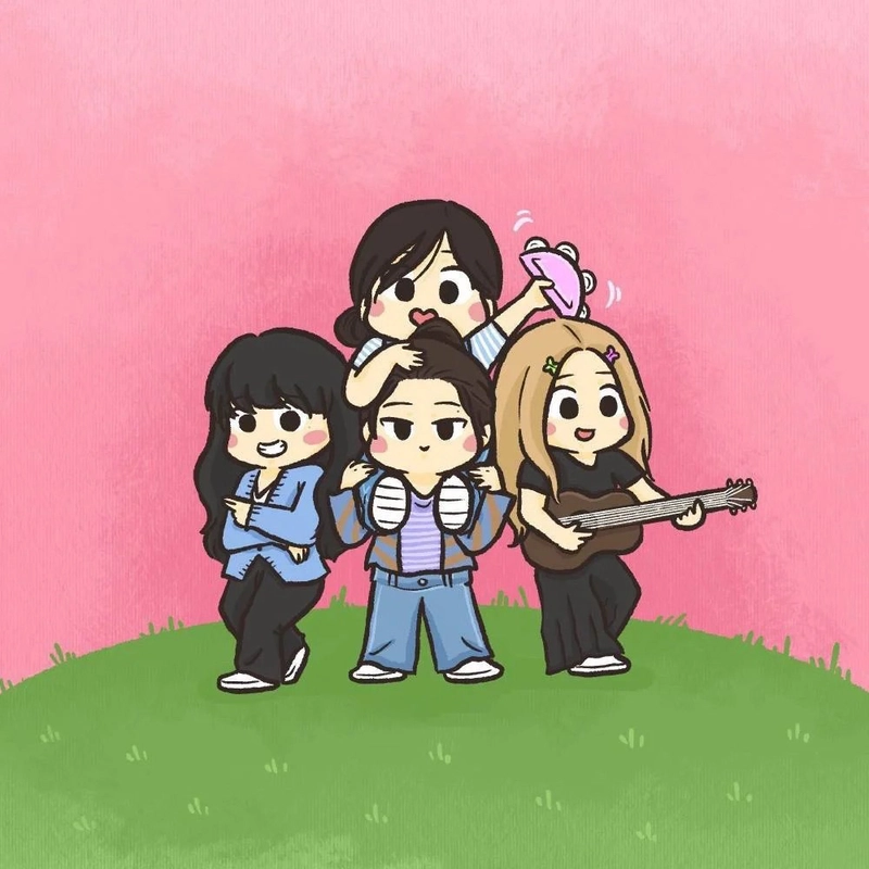 Ảnh Blackpink cute chibi