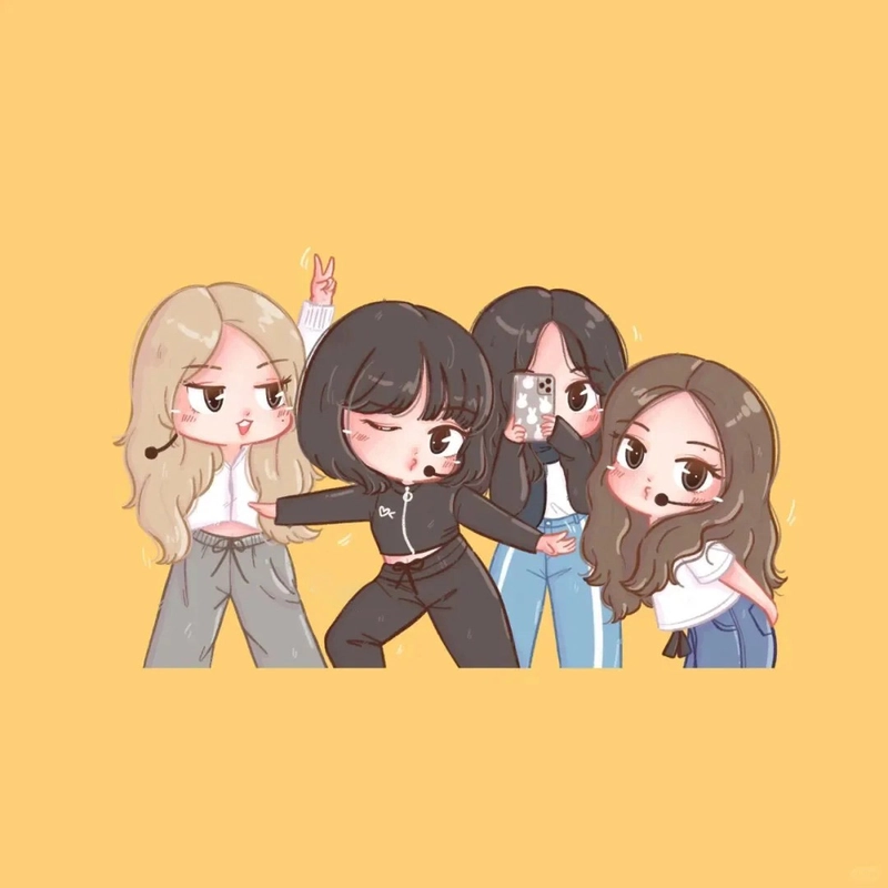Ảnh chibi Lisa Blackpink