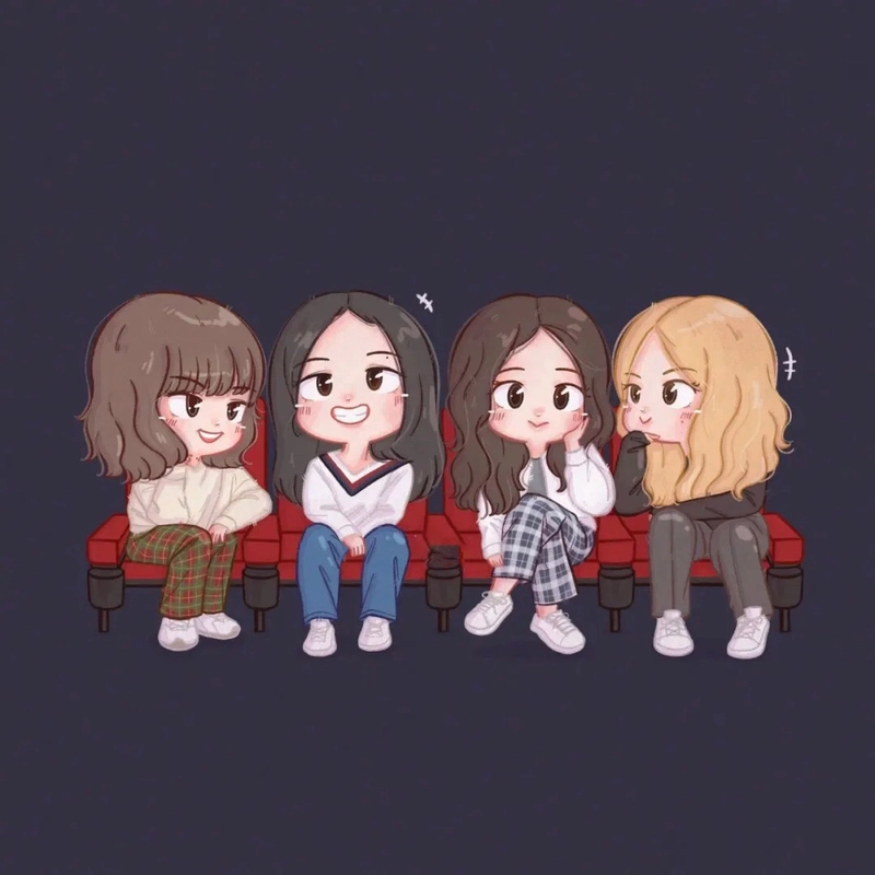 Hình ảnh Blackpink chibi