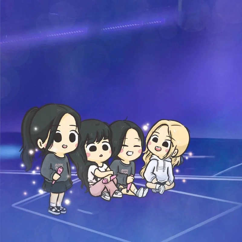 Hình ảnh chibi Blackpink
