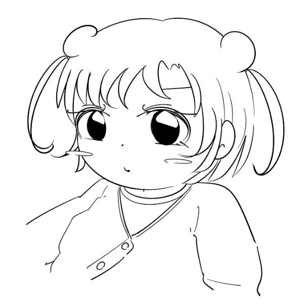 Hình ảnh anime em bé chibi dễ vẽ