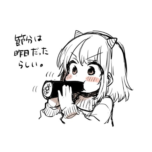 Hình ảnh anime chibi ăn kim bắp dễ vẽ