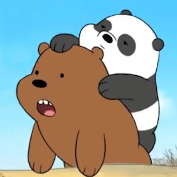 Gấu nâu Grizz cõng Panda đi đâu đó?