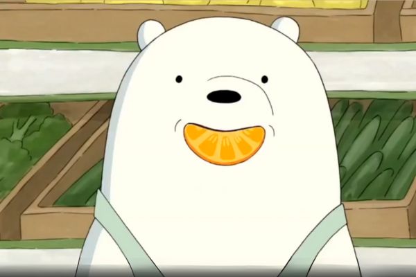 Hình avatar gấu trắng Ice Bear cute phô mai que đẹp nhất