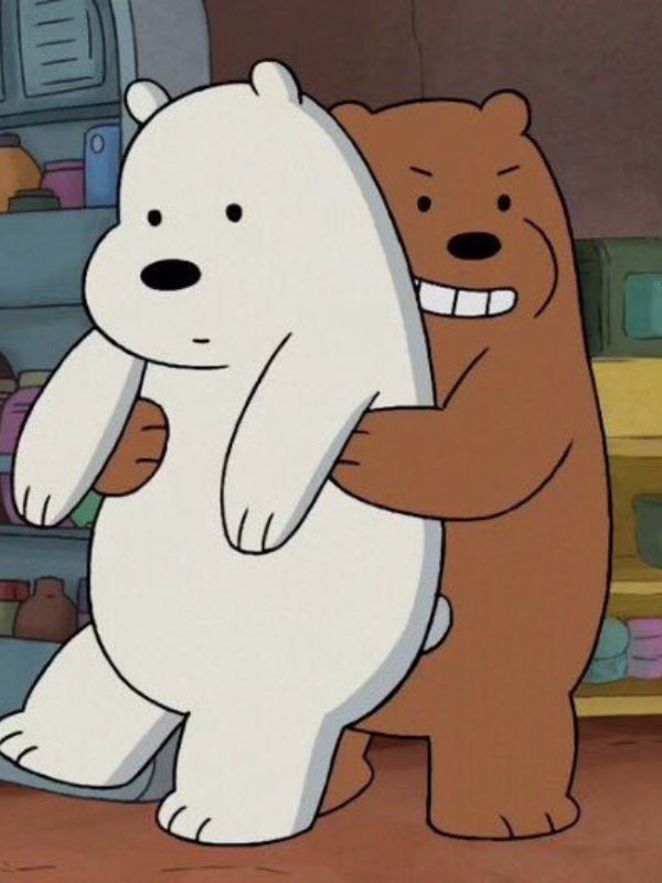 Hình avatar Ice Bear và Grizz hài hước