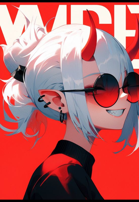 Hình ảnh avatar anime nữ ngầu, cute