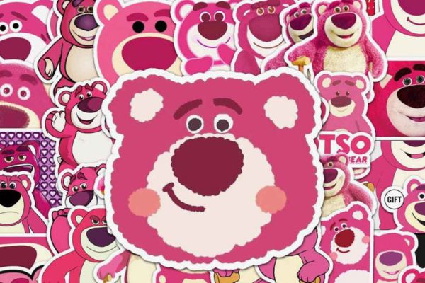 Hình ảnh Gấu Dâu sticker