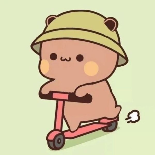 Top 99 hình avatar gấu cute BUBU đi xe